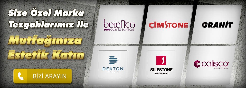 Size Özel Mutfak Tezgahlarımız ile Mutfağınıza Estetik Katın